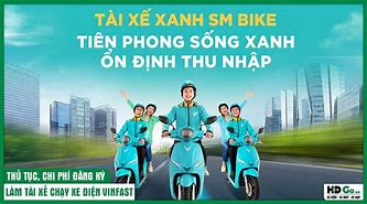 Làm Tài Xế Xe Máy Điện Vinfast